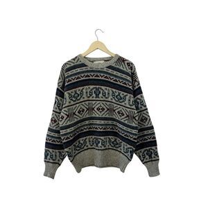 Vintage Cabin Fever X-Large Wool Sweater Pullover USA Made Mens